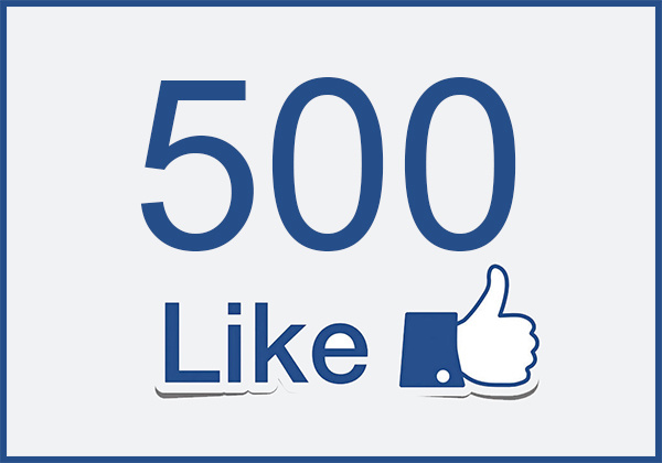 500 Facebook Page Likes