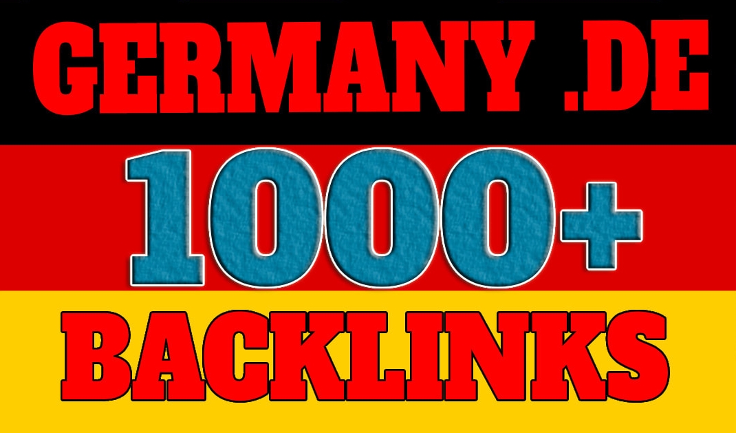 Buy 1000 German Backlinks