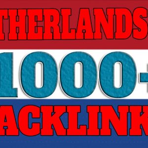 Buy 1000 Dutch Backlinks - Buy 1000 NL Backlinks