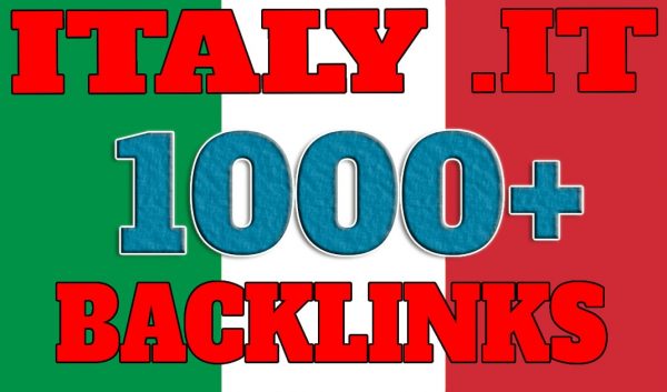 Buy 1000 Italian Backlinks - Buy 1000 IT Backlinks